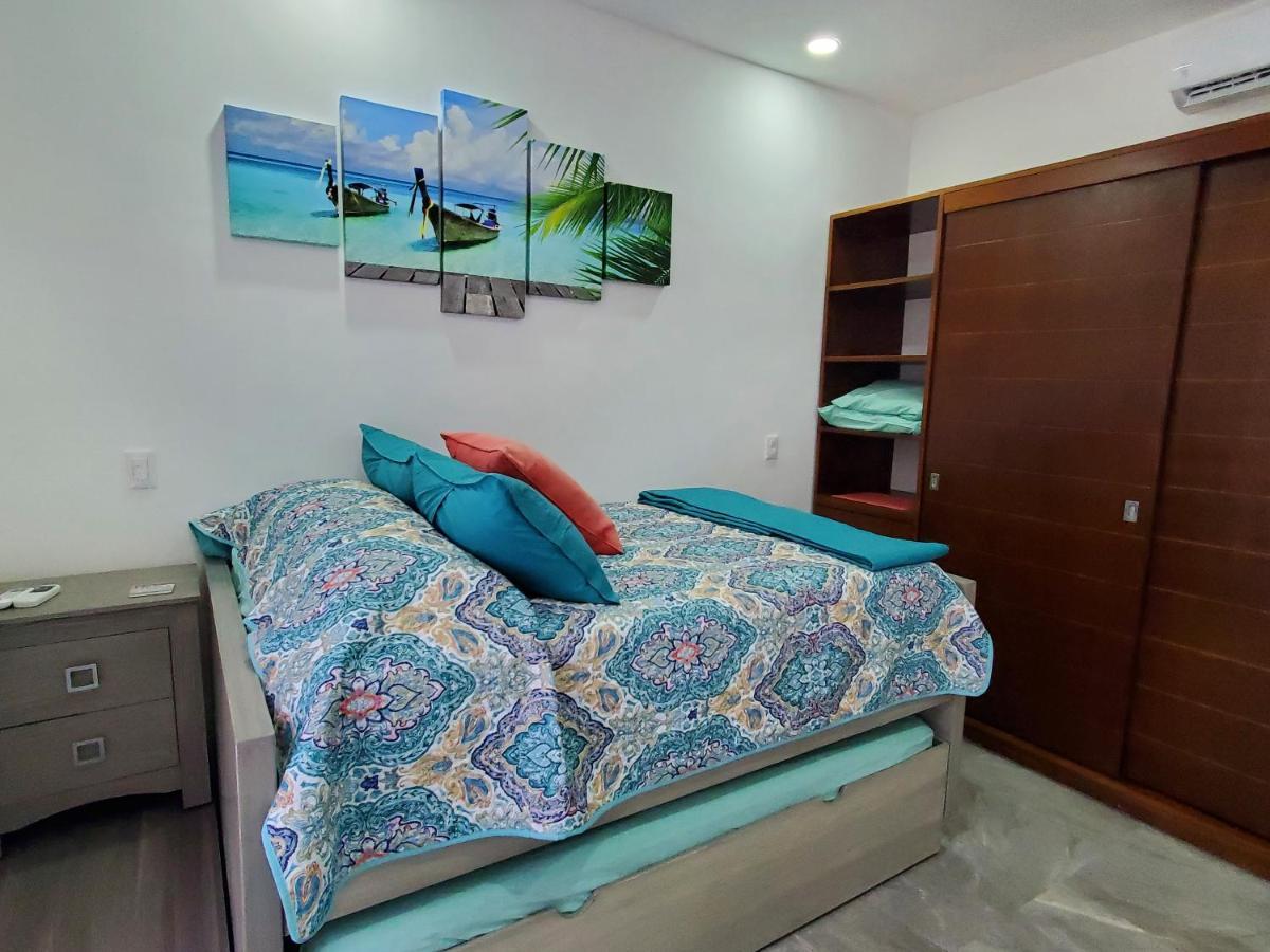 Riviera Maya Luxury Oceanfront Condo Akumal Luaran gambar