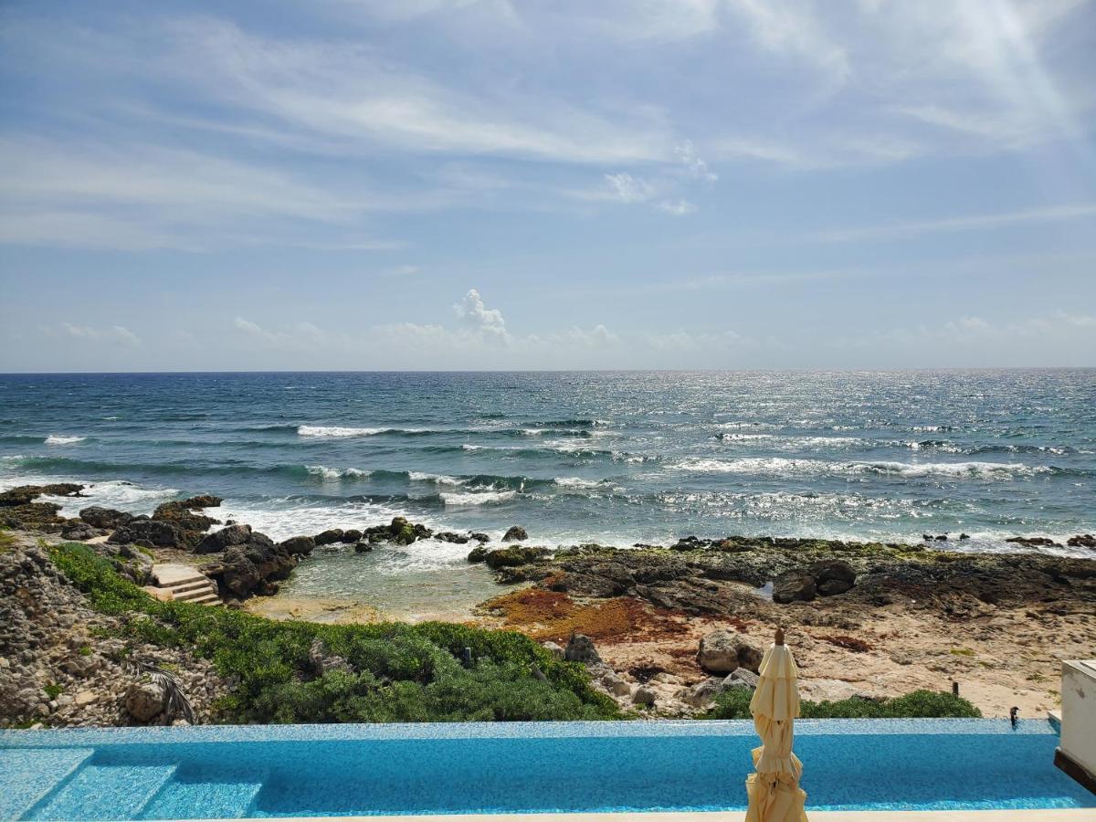 Riviera Maya Luxury Oceanfront Condo Akumal Luaran gambar