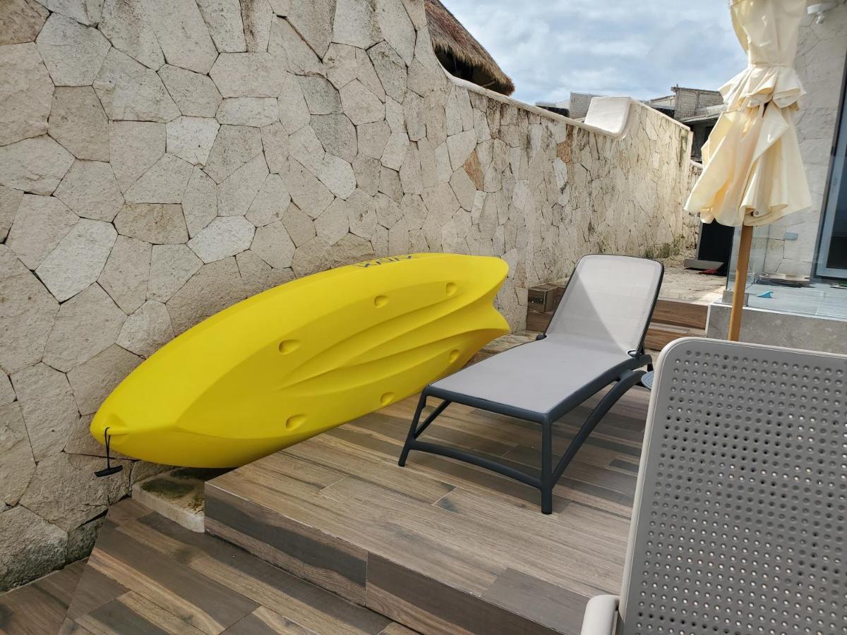 Riviera Maya Luxury Oceanfront Condo Akumal Luaran gambar